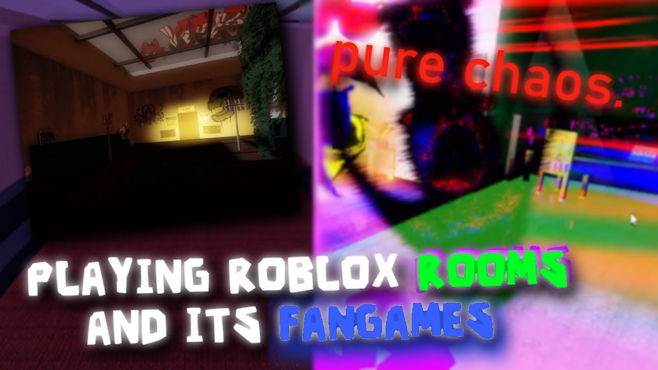 Playing Roblox Rooms and its Fangames