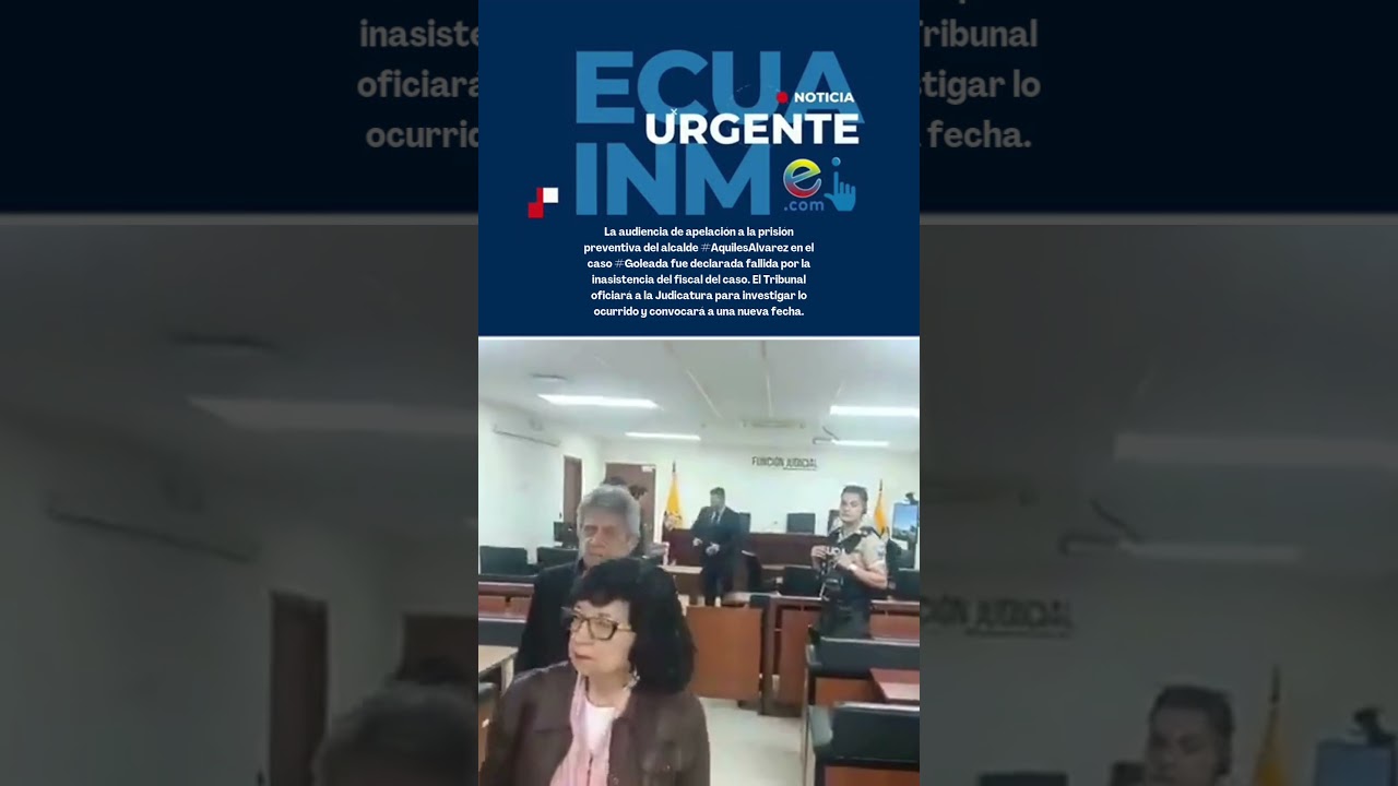 Caso Goleada: audiencia de Alvarez fracasa por inasistencia del fiscal