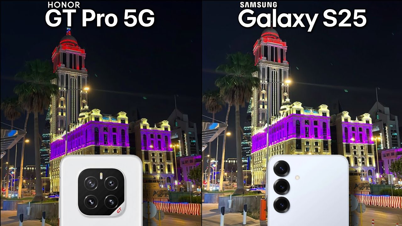 Honor GT Pro vs Samsung Galaxy S25 | Camera Test Comparison
