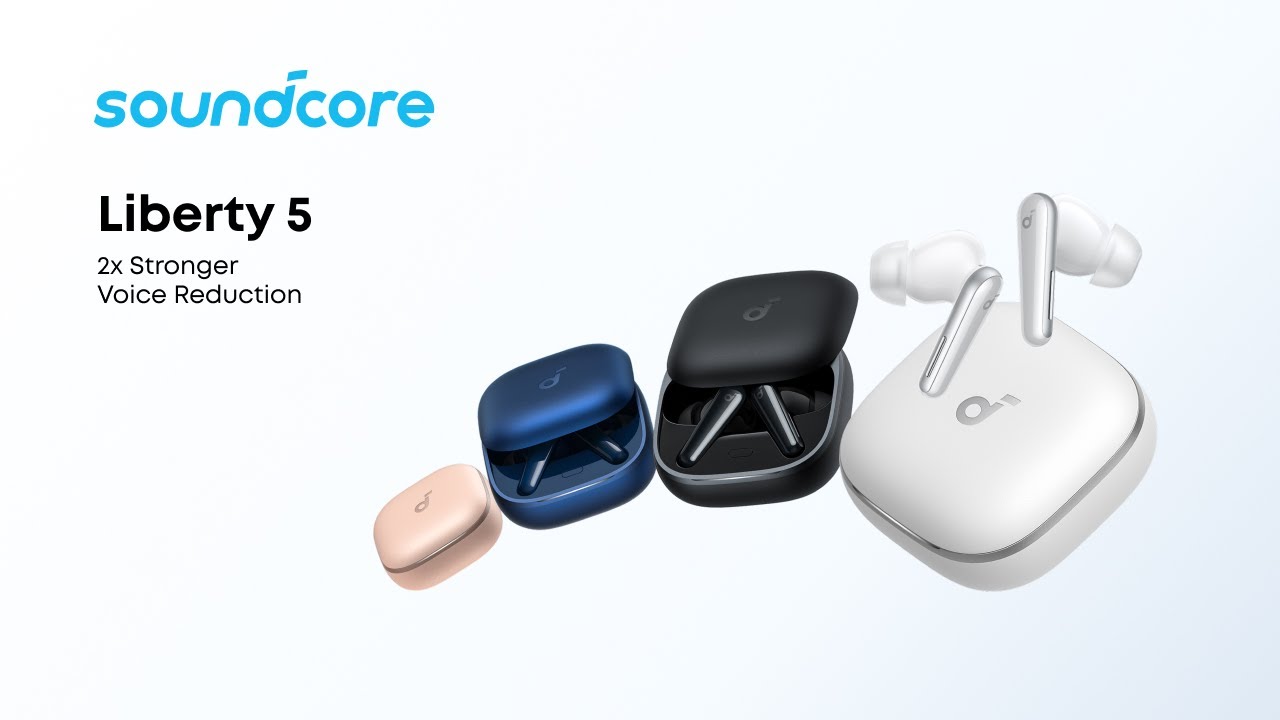 soundcore Liberty 5 |  Industry-Leading Noise Cancelling Earbuds with Superior Voice Reduction