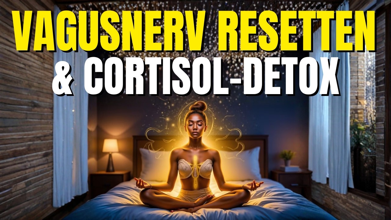 Cortisol-Detox im Schlaf: Vagusnerv resetten & Entzündungen lindern (Schlafhypnose)