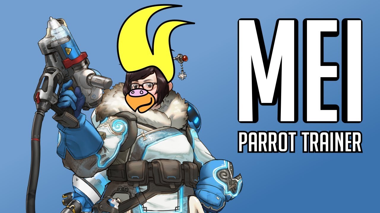 30 Minutes of Overwatch's Mei Parrot Training