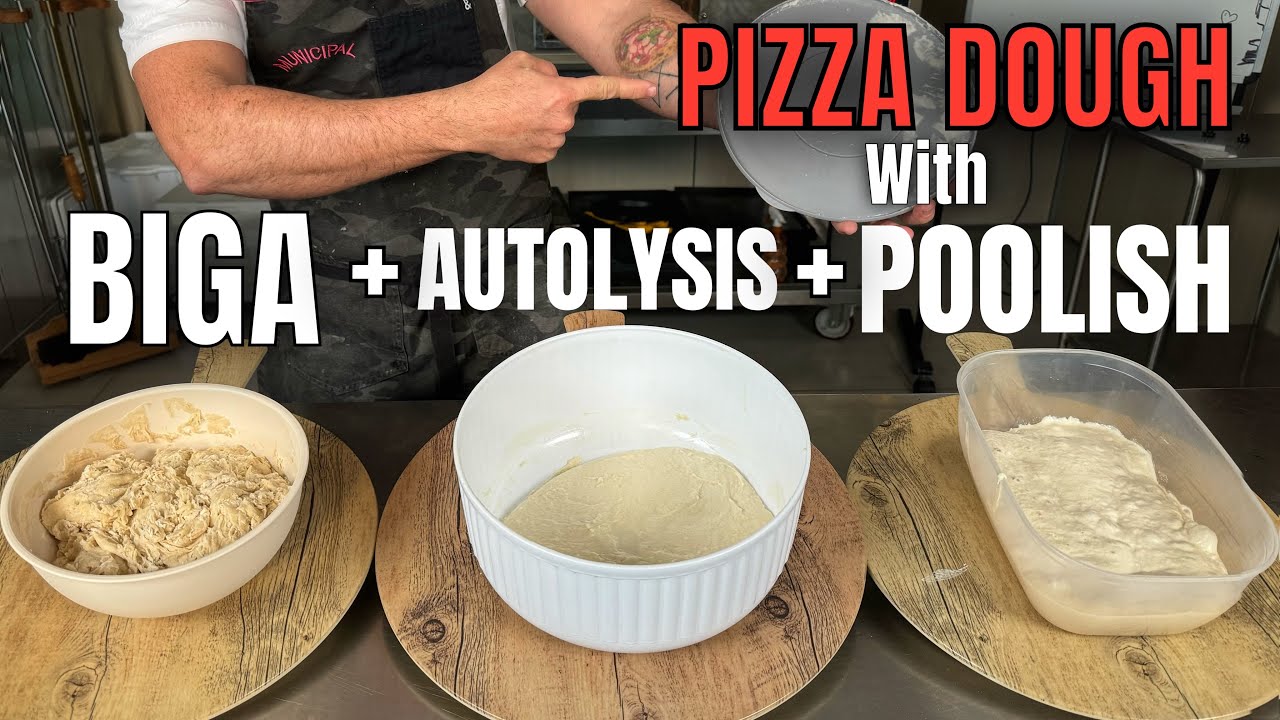 Biga + Autolysis + Poolish в 1 тесте для пиццы и вот что произошло!