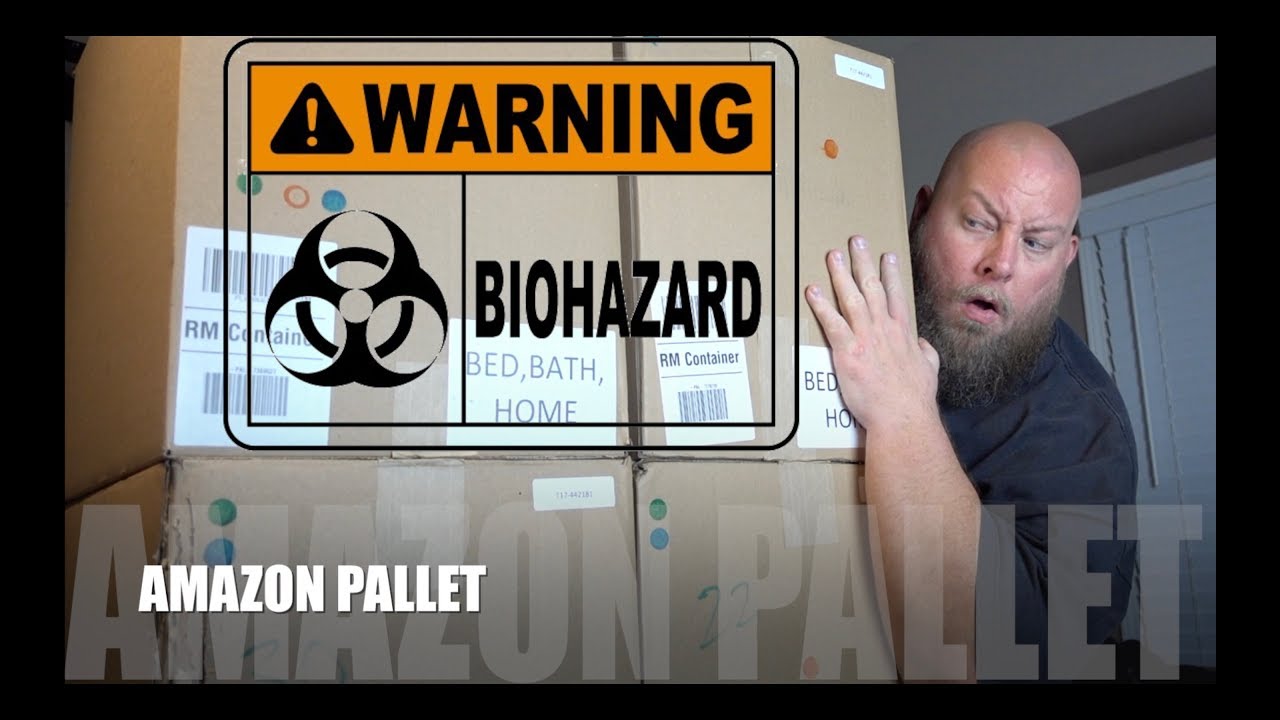I bought a $1,500 Amazon Customer Returns Pallet / Mystery Box + BIOHAZARD WASTE FOUND!! MUST WATCH