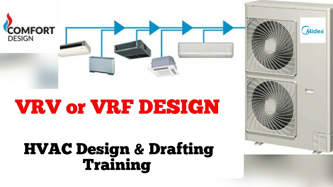VRF Design through Software | VRV Design | HVAC Design #hvactraining #vrv #vrf #hvac #onlinetraining