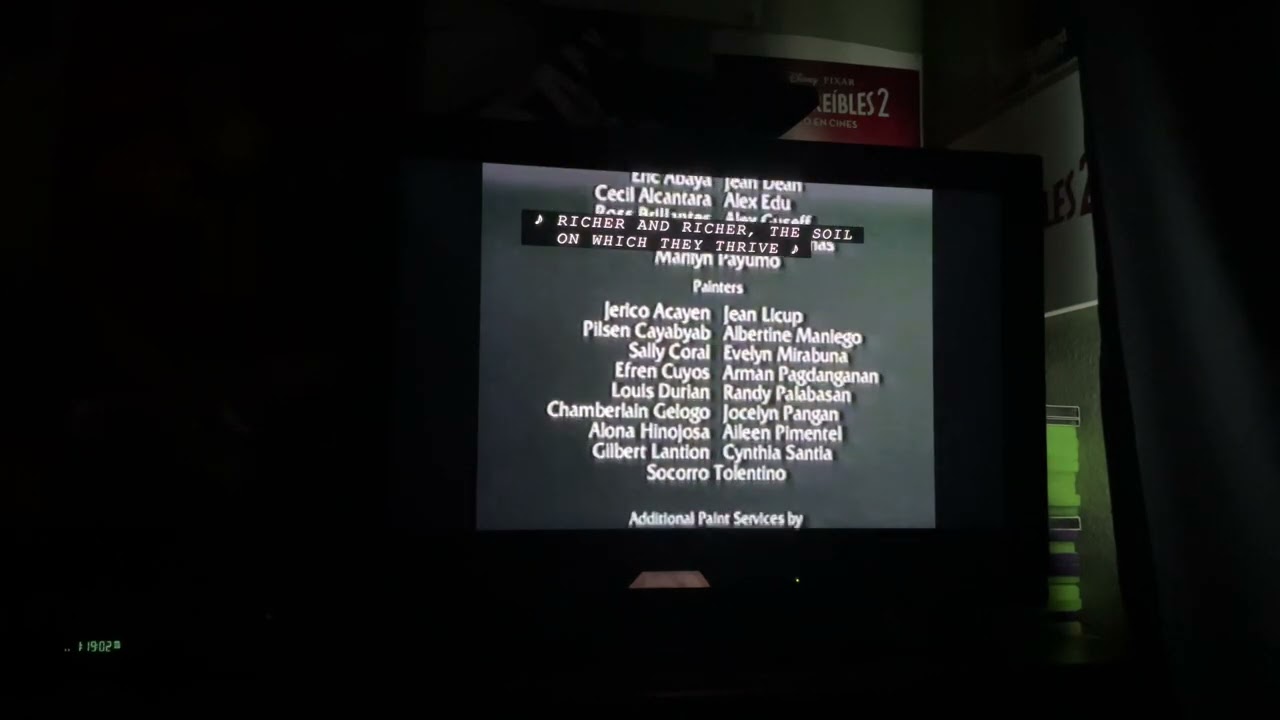 Closing to Joseph: King of Dreams 2000 VHS