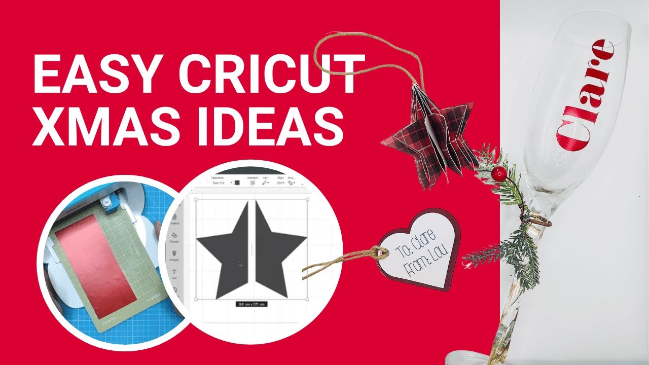3 Easy Christmas Cricut Ideas to make as GIFTS OR SELL!