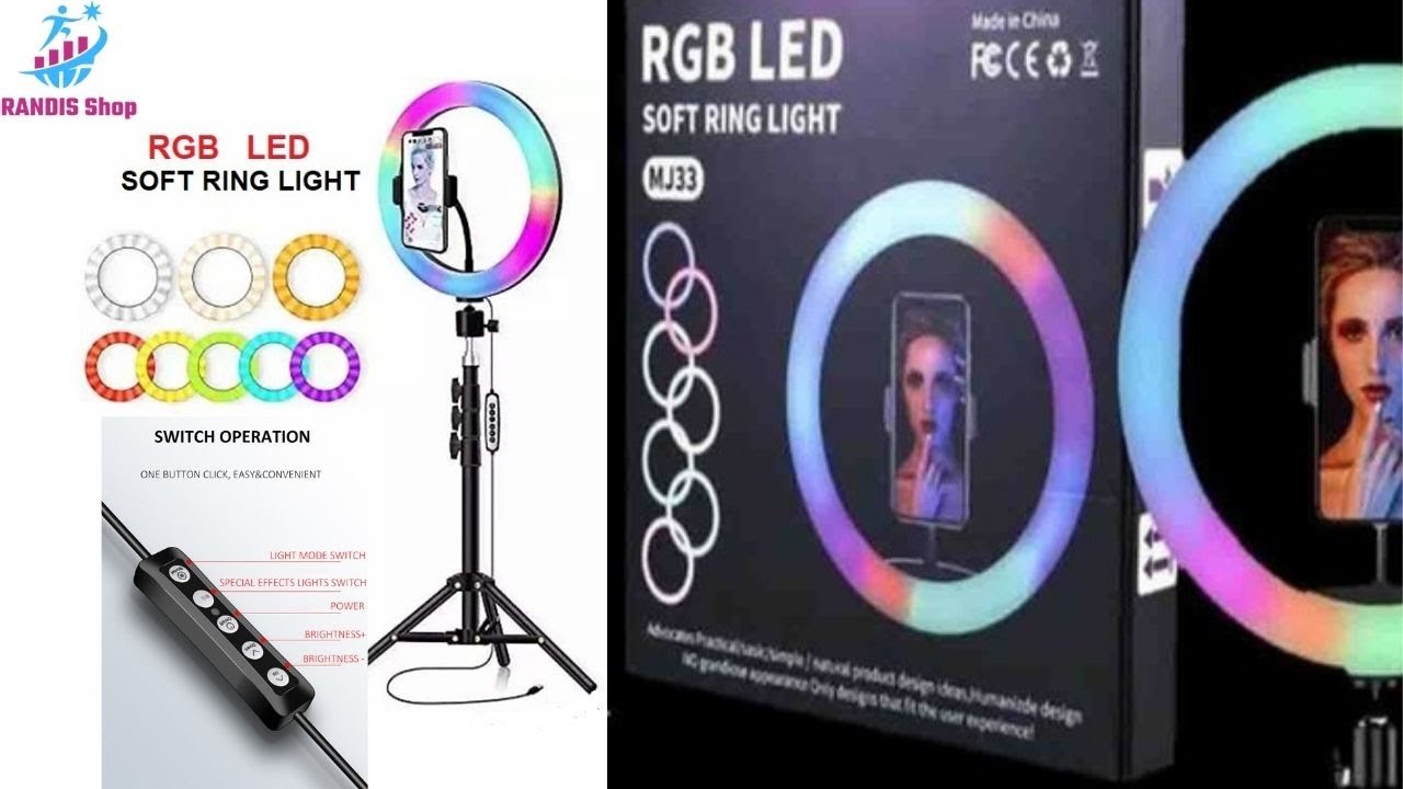 RGB LED Soft Ring LIGHT (MJ33)