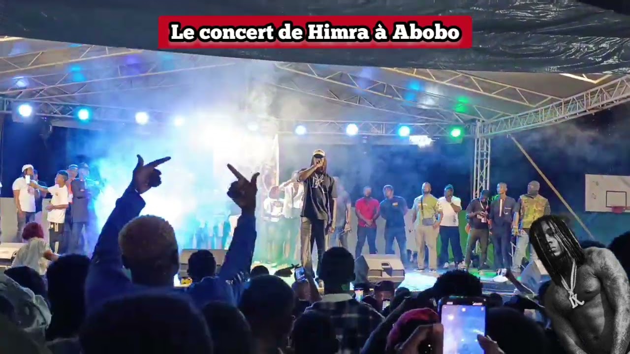 Le concert de Himra dans la commune d'Abobo