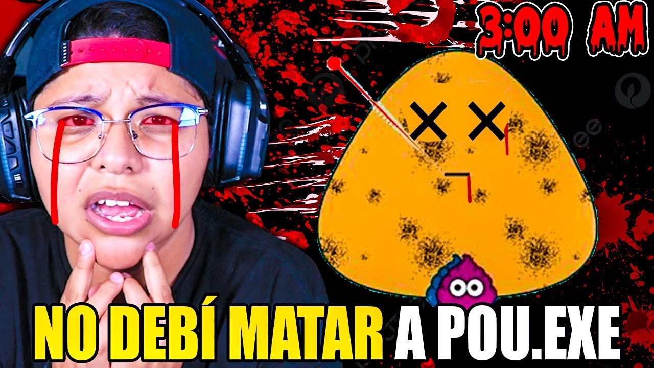 NO DEBÍ MATAR A POU.EXE A LAS 3:00 AM 😰🔪 | Dio mucho miedo… | Pathofail