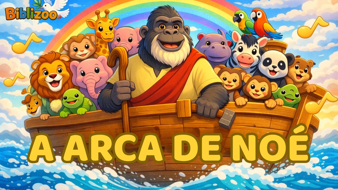 A Arca de Noé (Canção) | História da Bíblia em Música | Biblizoo