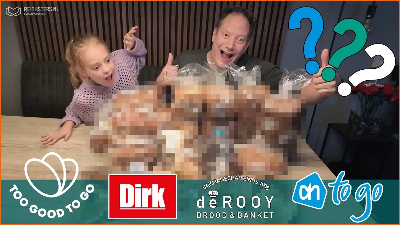 NIET NORMAAL WAT WIJ GEKREGEN HEBBEN BIJ TOO GOOD TO GO -  VLOG #622