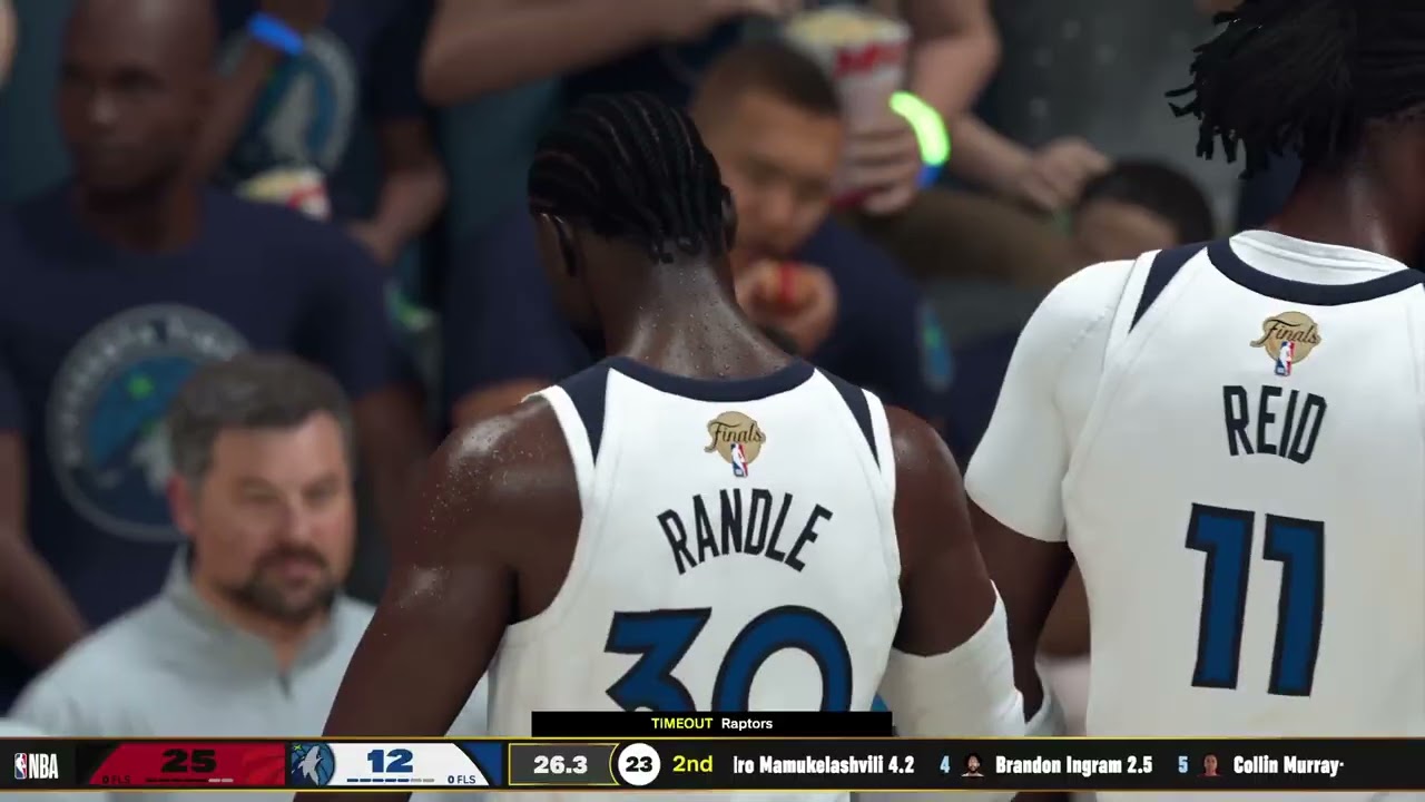 NBA FINALS: TOR vs WOLVES (WOLVES LEADS 3-1) | NBA2K26