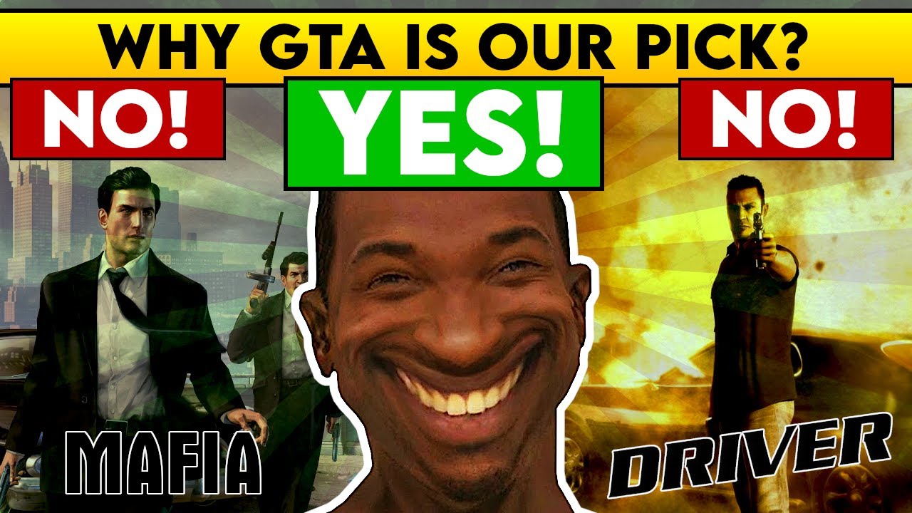 ПОЧЕМУ СЕРИЯ GTA НЕПРЕВЗОЙДЕННАЯ И ПРОСТО ЛУЧШАЯ?