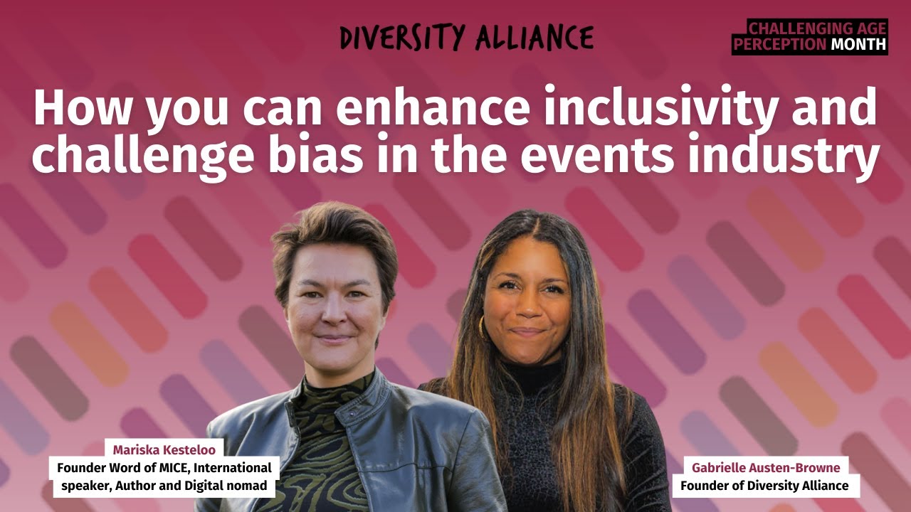 How you can enhance inclusivity and challenge bias in the events industry with Mariska Kesteloo