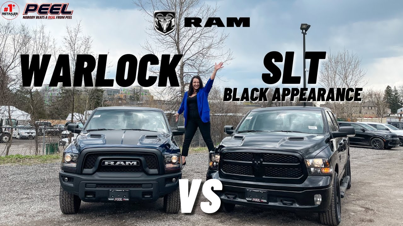 RAM 1500 CLASSIC WARLOCK против RAM 1500 CLASSIC SLT BLACK APPEARS! Кто лучше?!