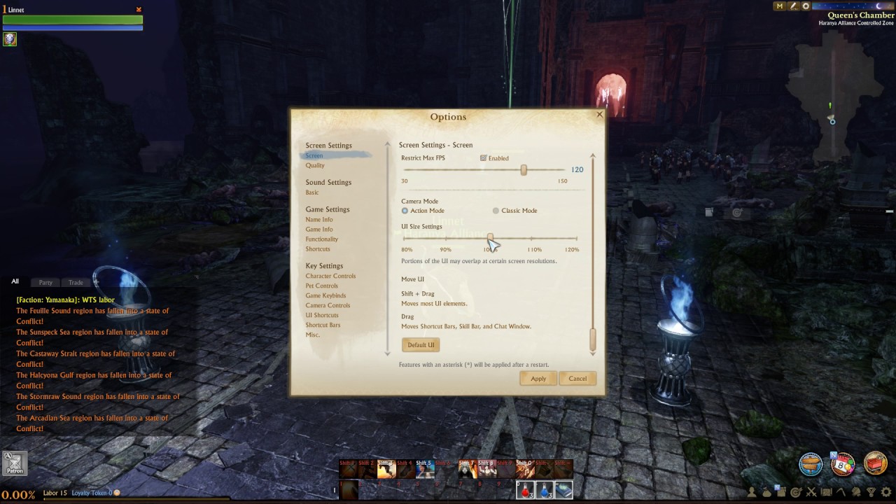 How to Change UI Size In ArcheAge