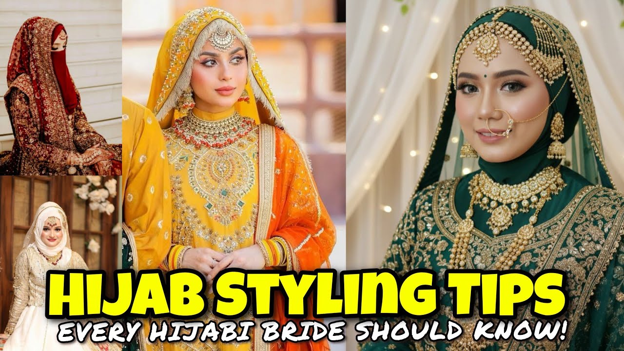 Hijab Guide for Hijabi Brides | Elegant & Modest Bridal Styling Tips