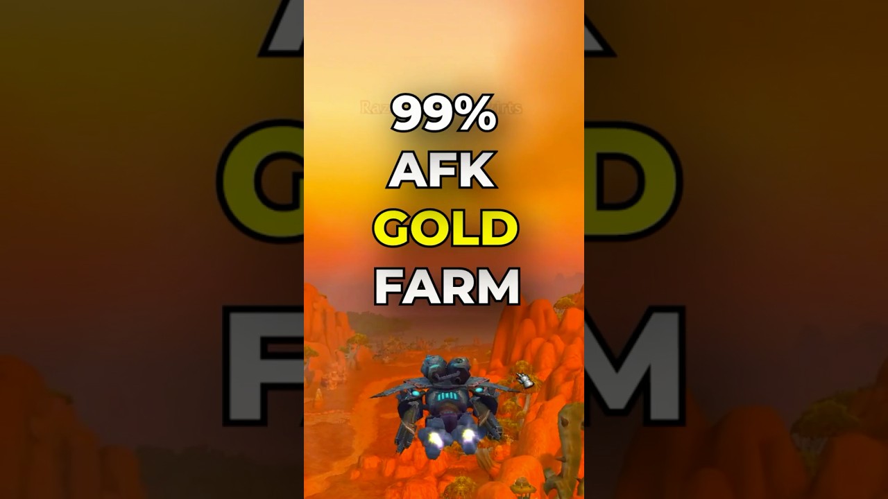 99% AFK Gold Farm for World of Warcraft