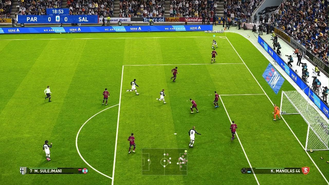 Vitória em casa,Parma 2x0 salernitana