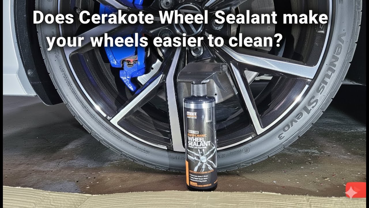 Cerakote Rapid Ceramic Wheel Sealant: 1 Month Update - Does it make wheel cleaning easier?