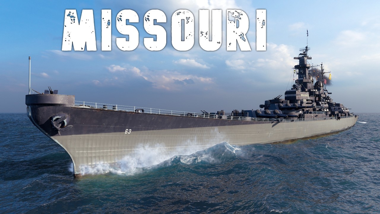 Missouri : 241K Damage - World of WarShips.