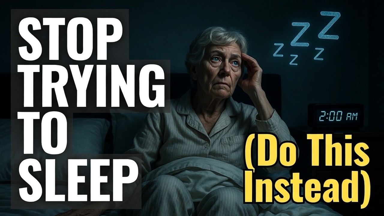 💤 Over 60 and Can’t Sleep? Try These 5 PROVEN Techniques Tonight | Dr. Mike's Senior Health Tips