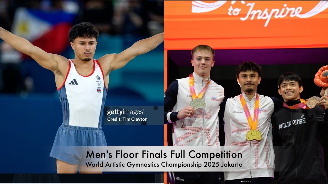 Men's Floor Finals Full Competition | World Artistic Gymnastics Championship 2025 Jake Jarman Gold