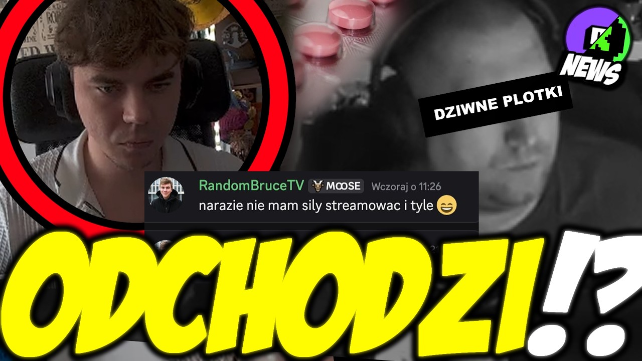 KONIEC RANDOMBRUCE!? MAMMON ZACZĄŁ BRAĆ LEKI? TEORIE SPISKOWE! FILM NA KASIX! SZKLANA WIADOMOŚCI TTV