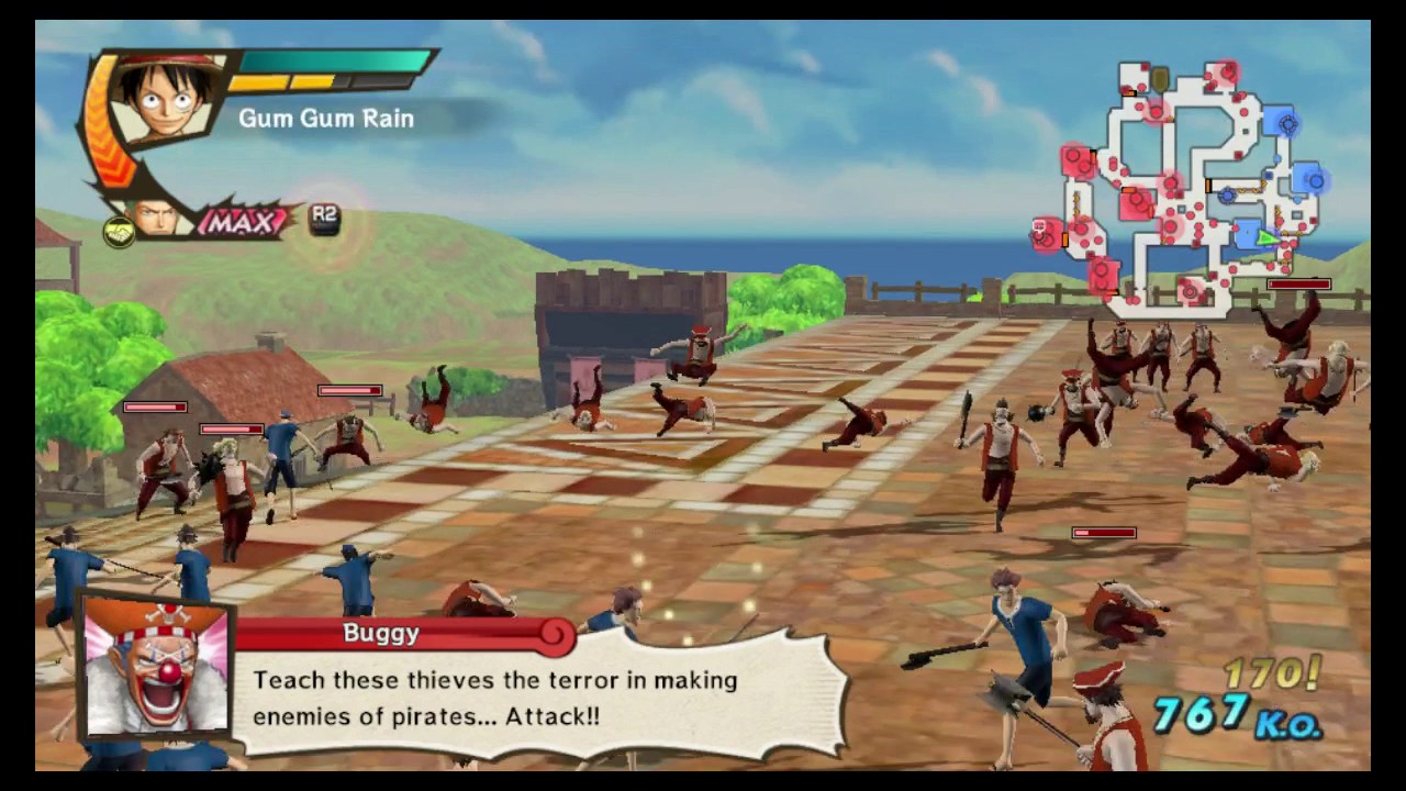 One Piece Pirate Warriors 3 (PSVita) Gameplay