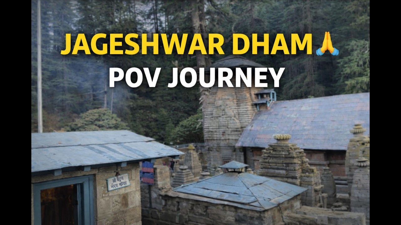 POV Drive to Jageshwar Dham 🙏 | Ancient Shiva Temples in Uttarakhand