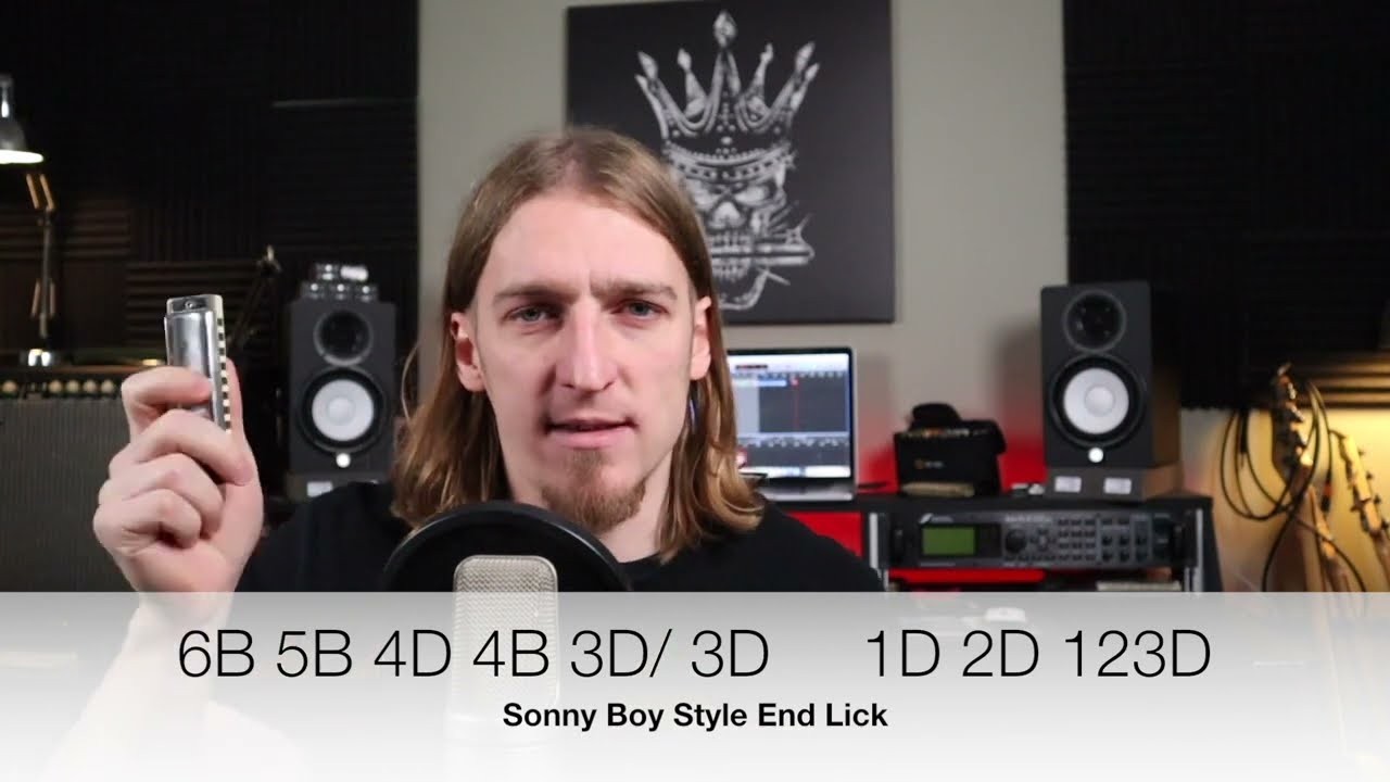 BLUES ENDING LICKS  (Ultimate Blues Harmonica Soloist - Free Taster Lesson)