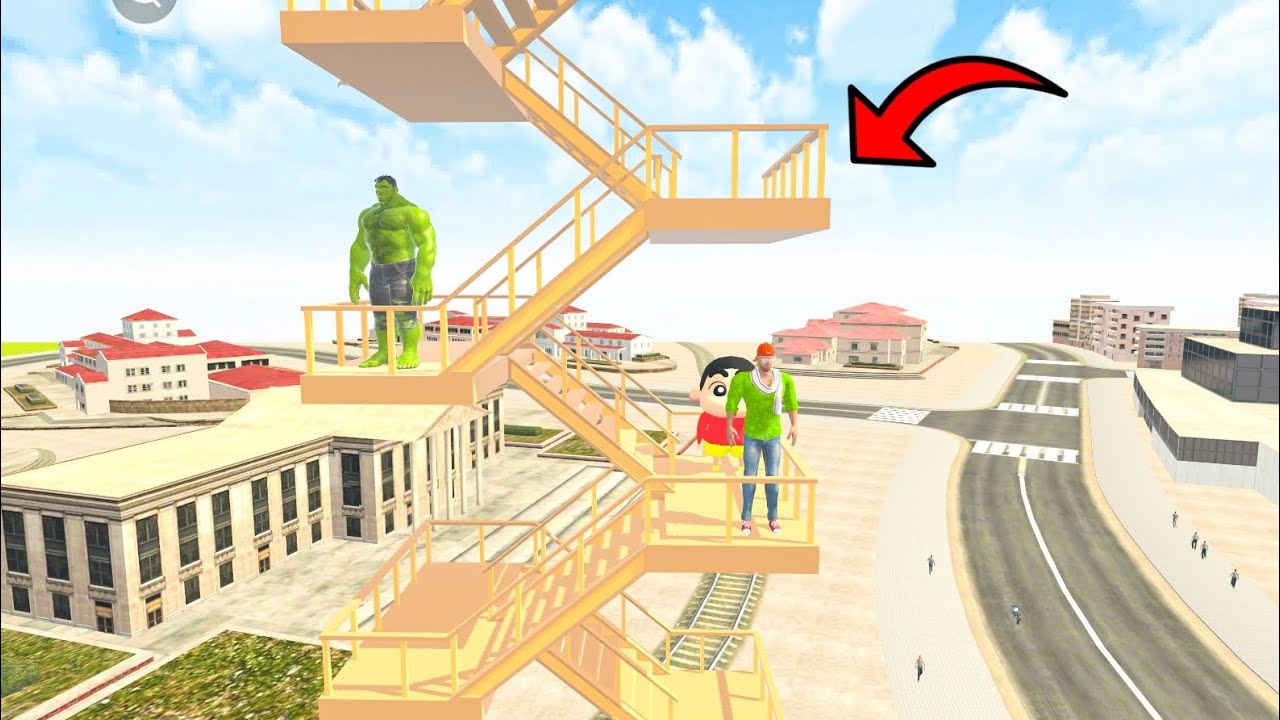 Jack Ki City Me Aaye Magical Stair Per Kaha se 😱 | In Indian Theft Auto Simulator 🔥