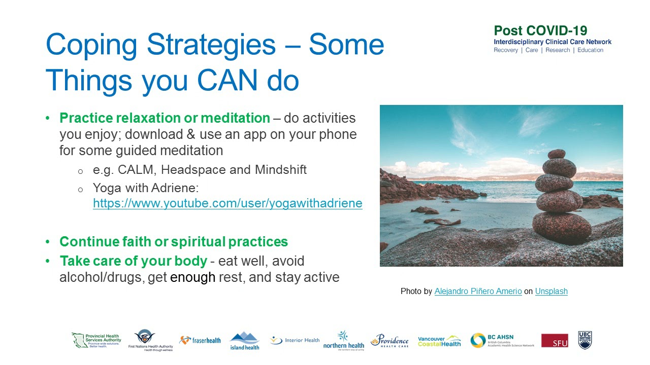 Stress, worry and anxiety post COVID-19 – Part 1