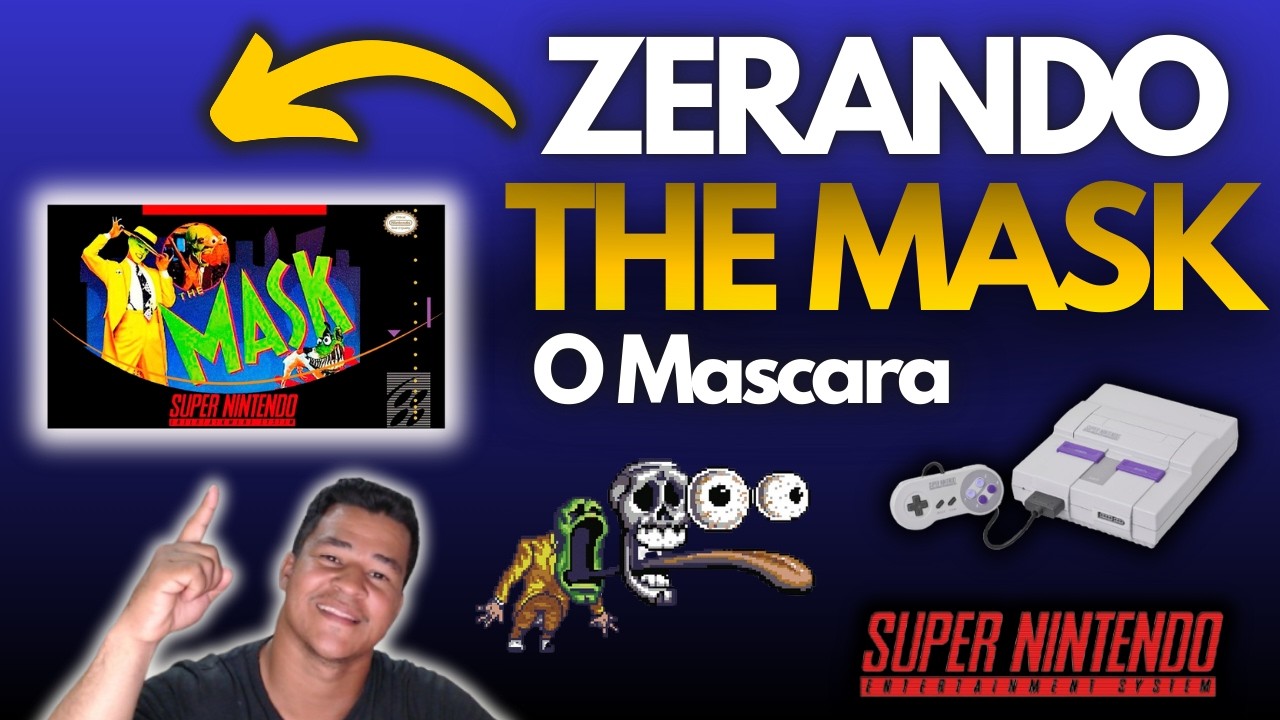 Zerando  The Mask ( O Mascara ) Super nintendo