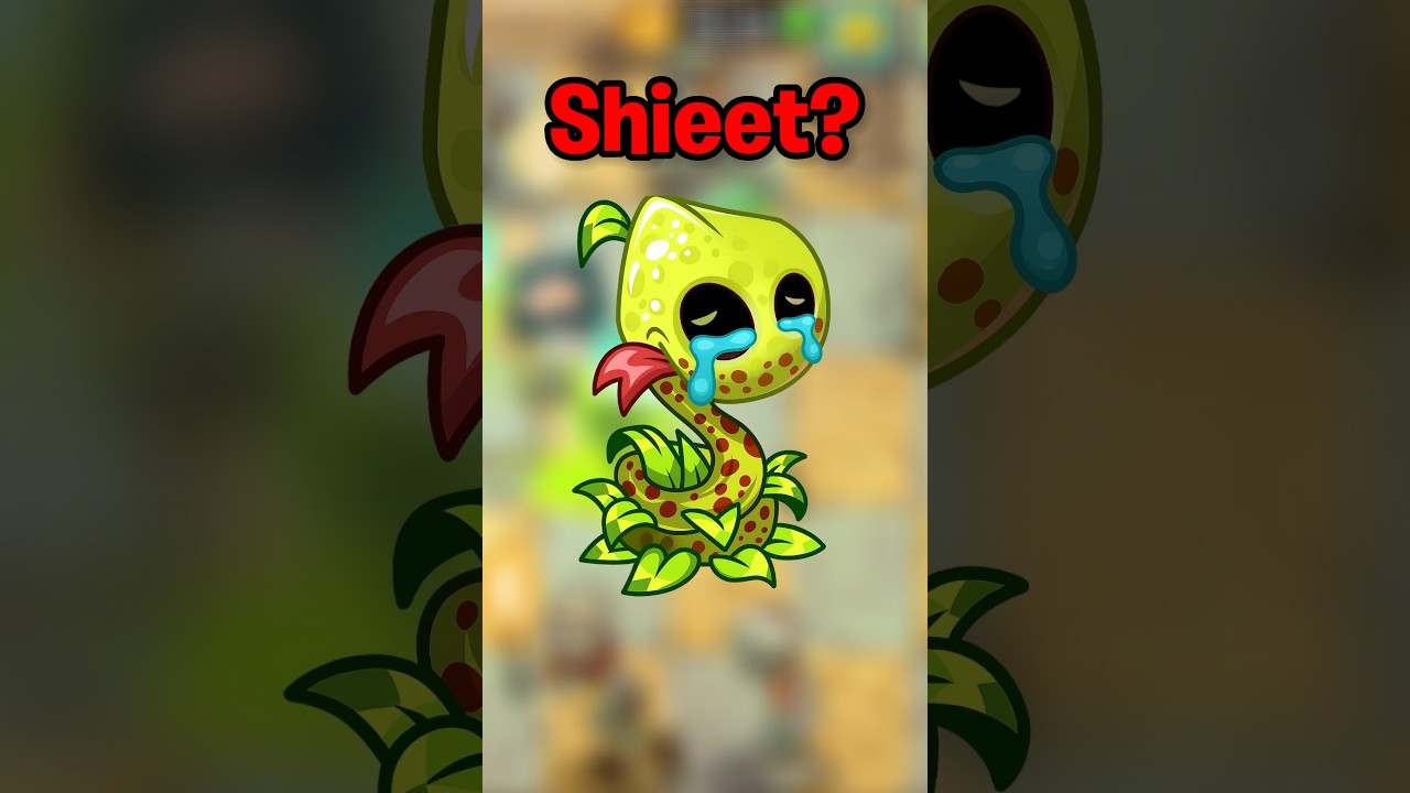 Znake lilly in PvZ2 is good or nah? #shorts #pvz #pvz2