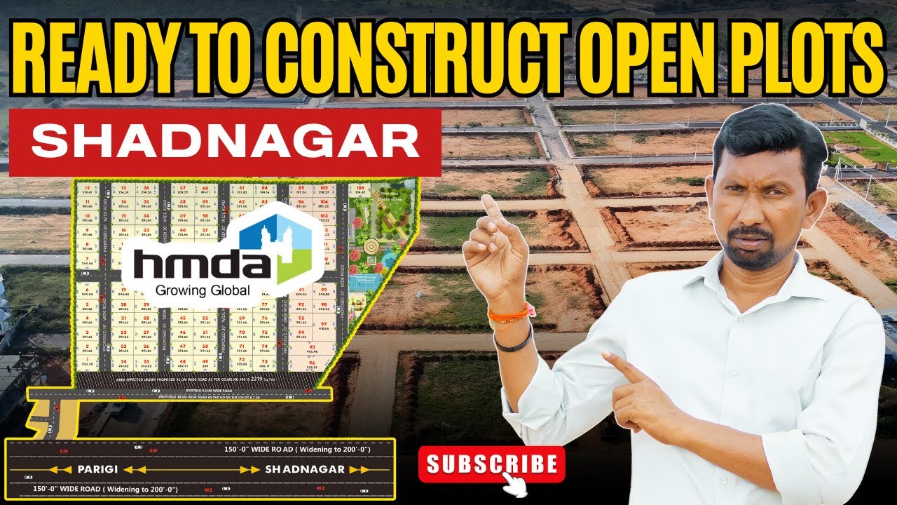Open Plots in Shadnagar || HMDA Approved || Ready to Construct