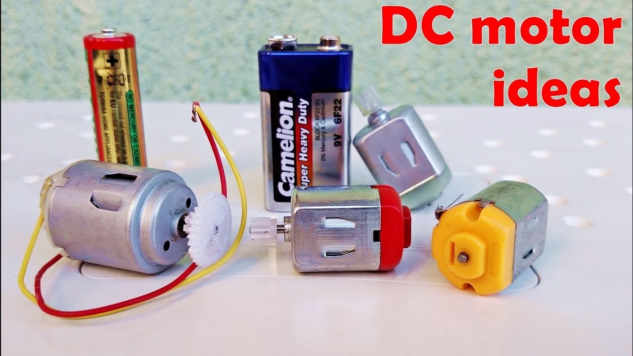 4 Awesome ideas with DC motor - DIY 4 useful machine with dc motor