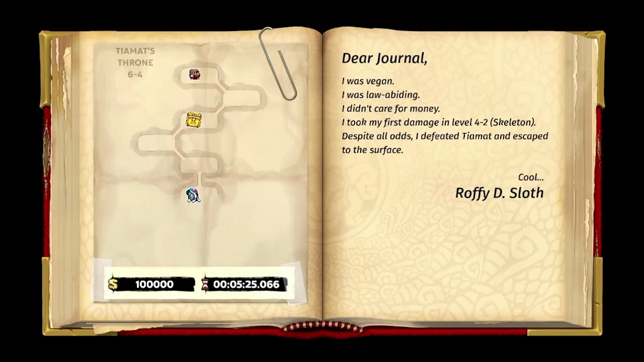 Spelunky 2: No Gold Low%: 05:25.066