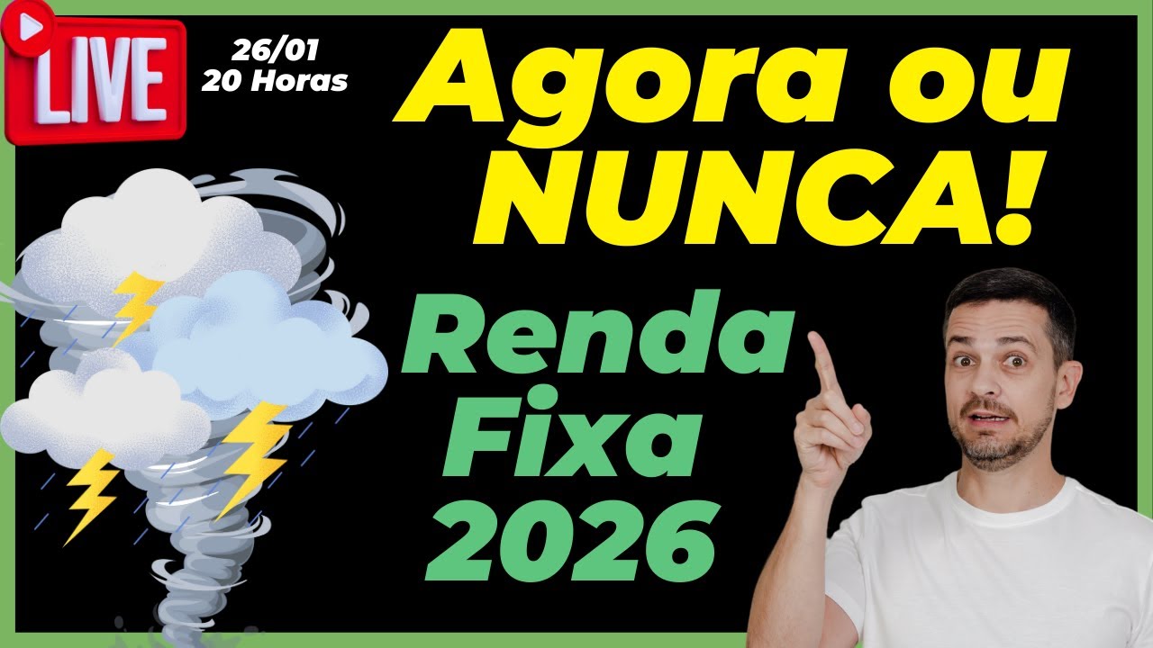 🚨🔥 RENDA FIXA 2026: O ANO DO TESOURO DIRETO! OPORTUNIDADE RARA NOS INVESTIMENTOS!