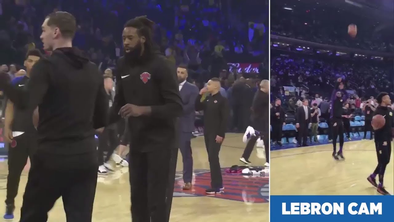 (LIVE) New York Knicks | The Warmup: Knicks vs. Lakers (3/17)