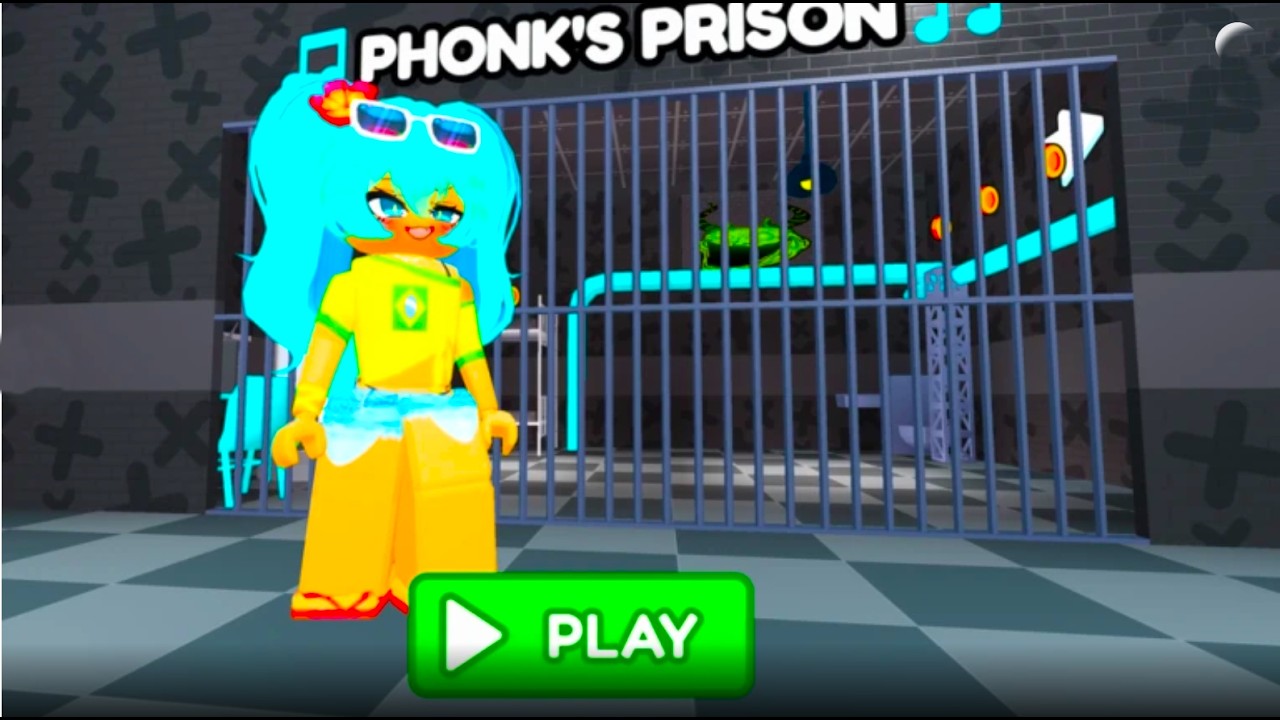 PHONK'S PRISON RUN (OBBY)..#roblox #games #gaming #robloxgames