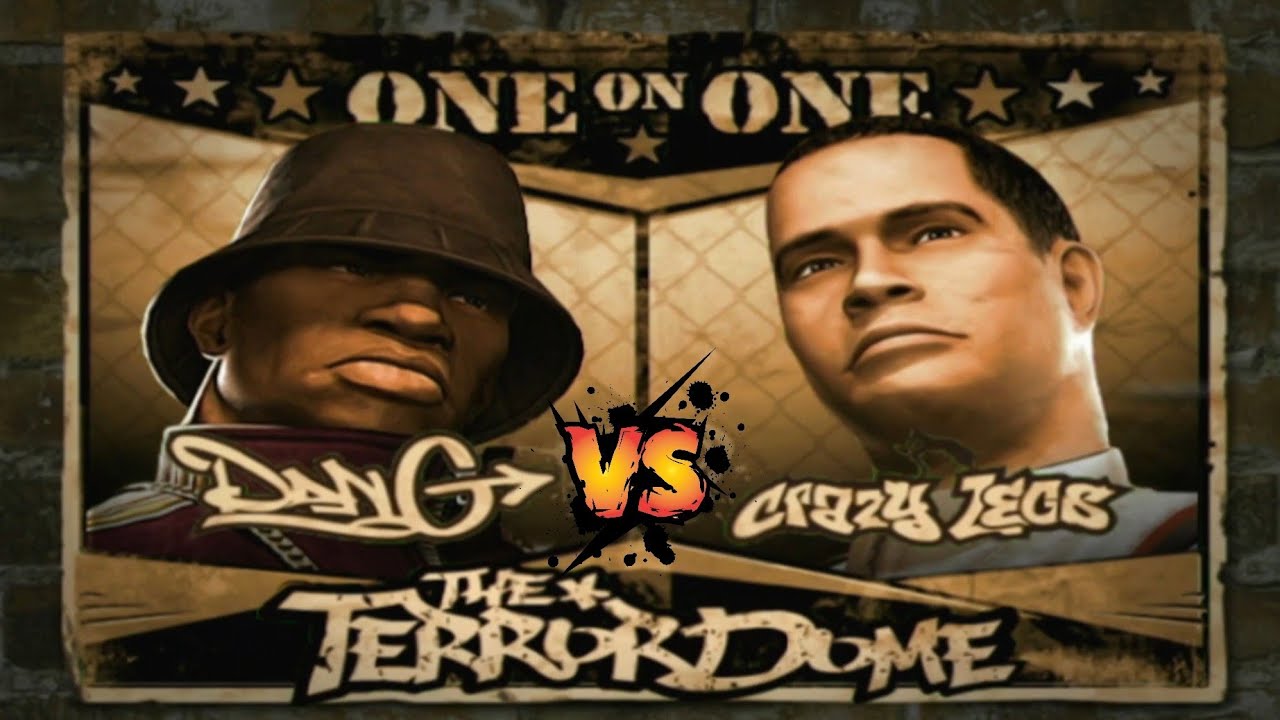 Def Jam Fight For NY | DAN-G vs CRAZY LEGS | HARD! (PS3 1080p)