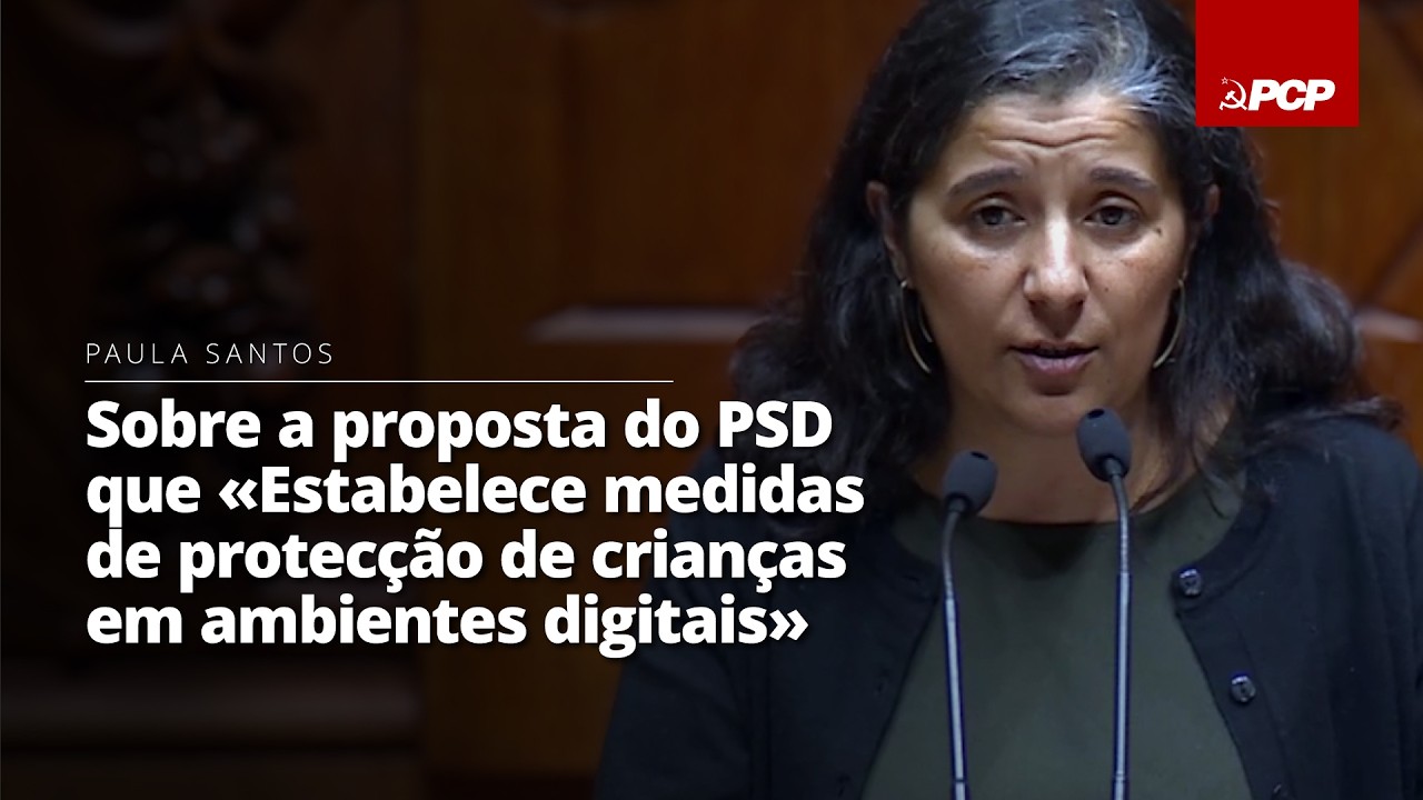 Sobre a proposta do PSD que estabelece medidas de protecção de crianças em ambientes digitais