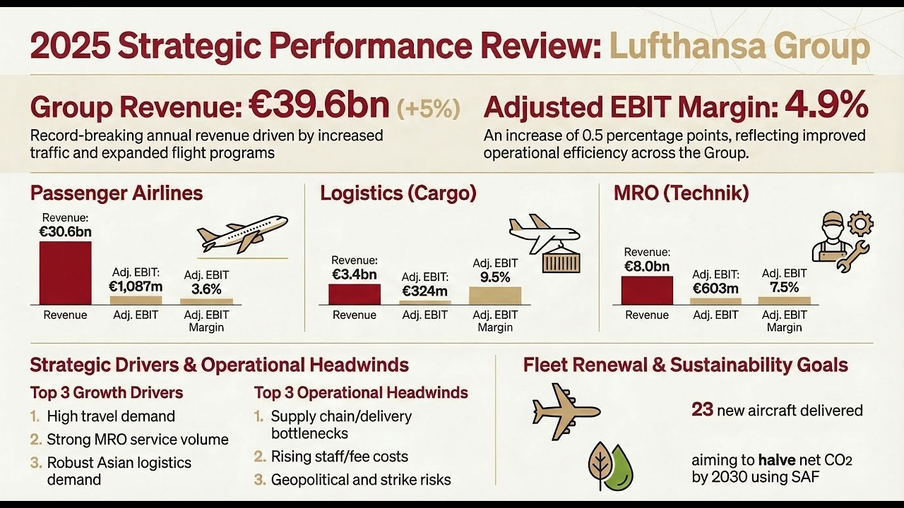 Lufthansa 2025 Analysis: The $44B Giant with a Secret Profit Engine | Deep Dive