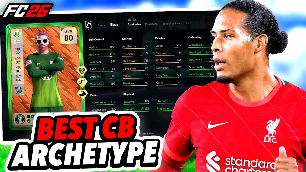 *BEST* BOSS ARCHETYPE Build in FC26 Pro Clubs!