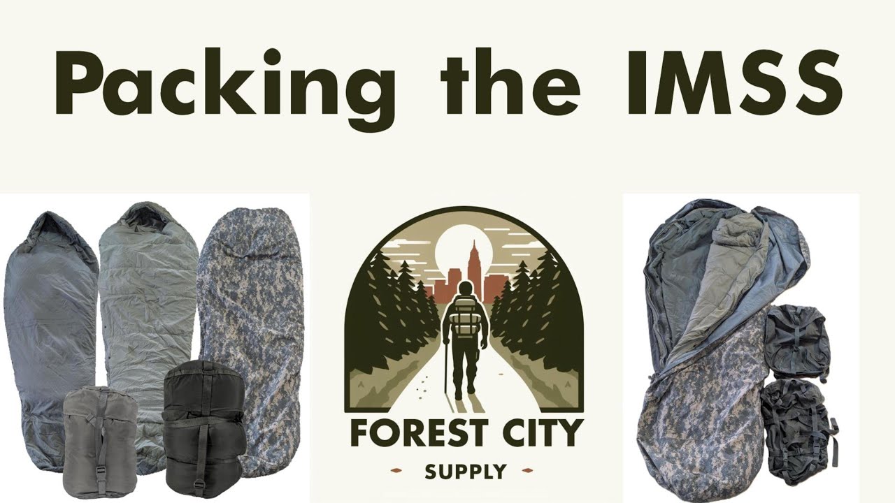 Packing the Improved Modular Sleep System - ACU UCP - Forest City Supply