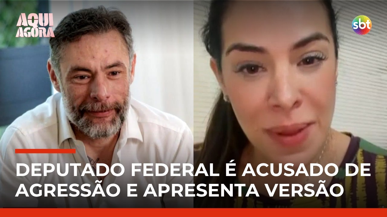 Deputado Fernando Marangoni se pronuncia ap&oacute;s esposa acus&aacute;-lo de agress&atilde;o | #AquiAgora