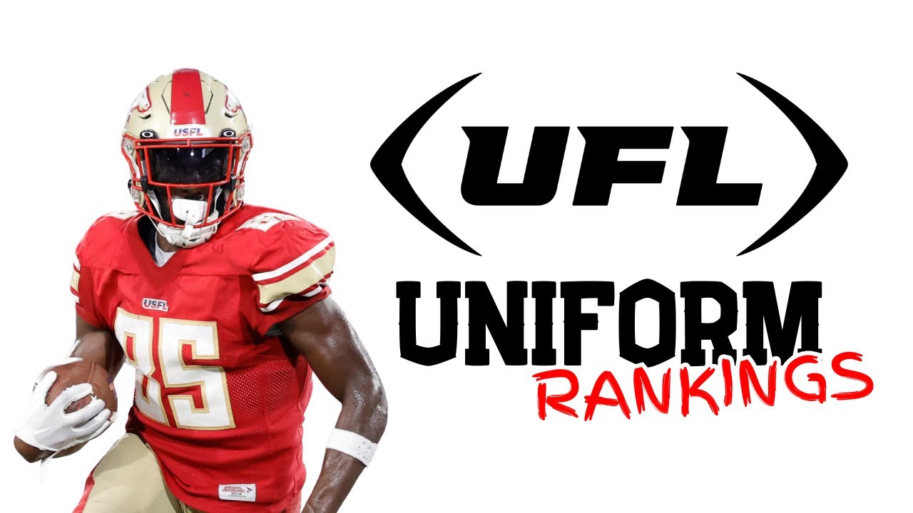 RANKING EVERY 2024 UFL UNIFORMS