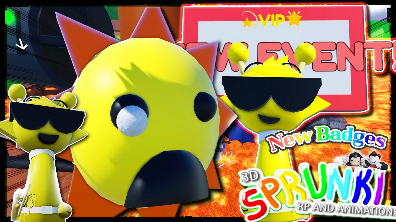 [🌈ЛЕТО!🎉]🌈3D Sprunki RP And Animations🔎Новое событие🎵 - 🎮ROBLOX [2025]